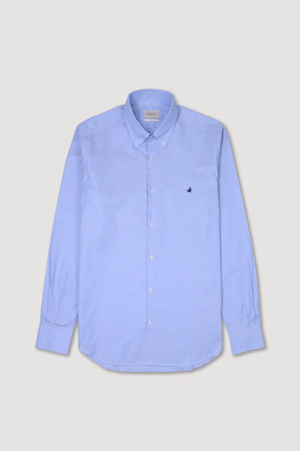 Button down collar shirt, slim fit