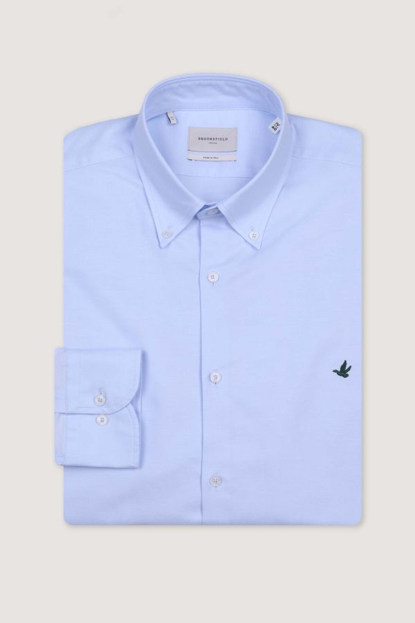 Button down collar shirt, slim fit