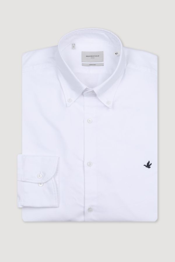 Button down collar shirt, slim fit