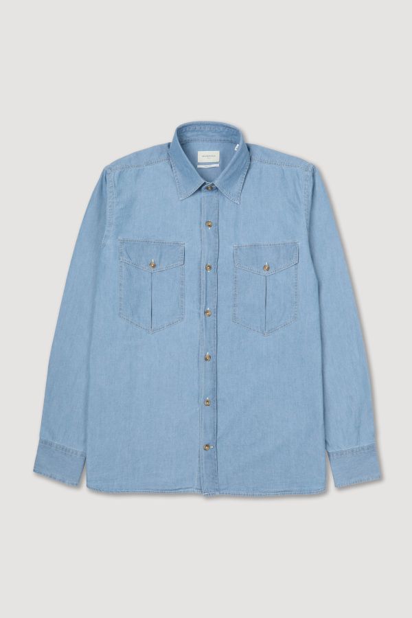 Military shirt, regular fit