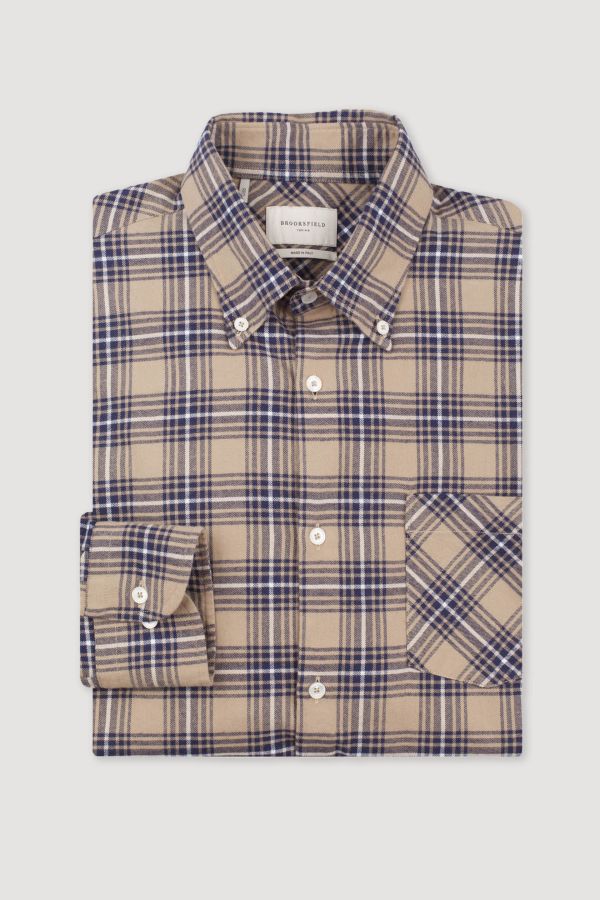 Button down collar shirt, regular fit
