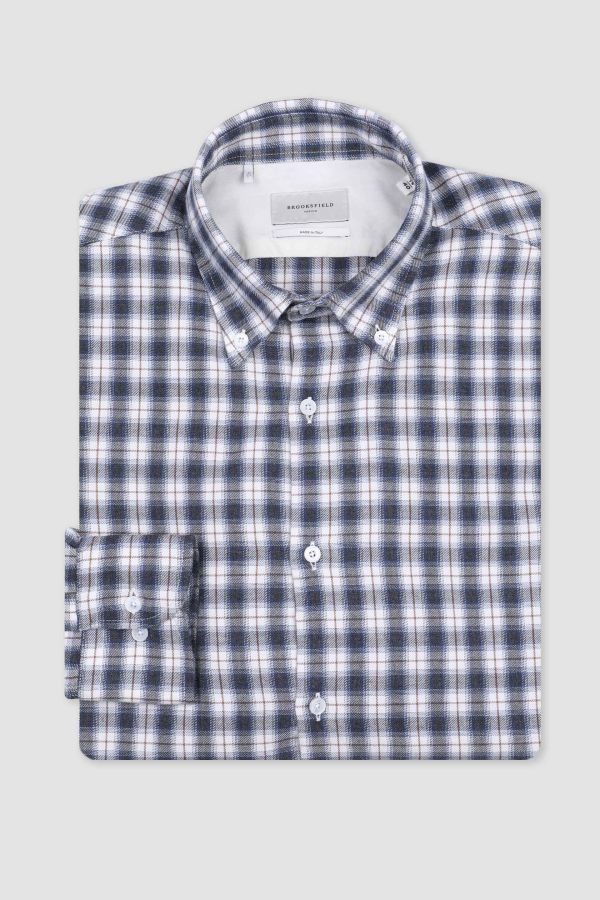 Button down collar shirt, regular fit