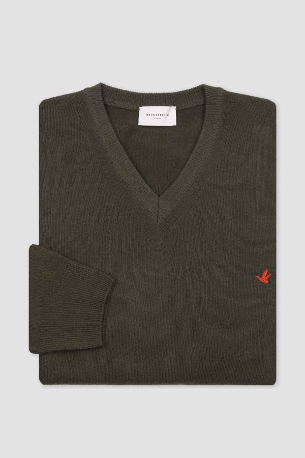 V neck sweater