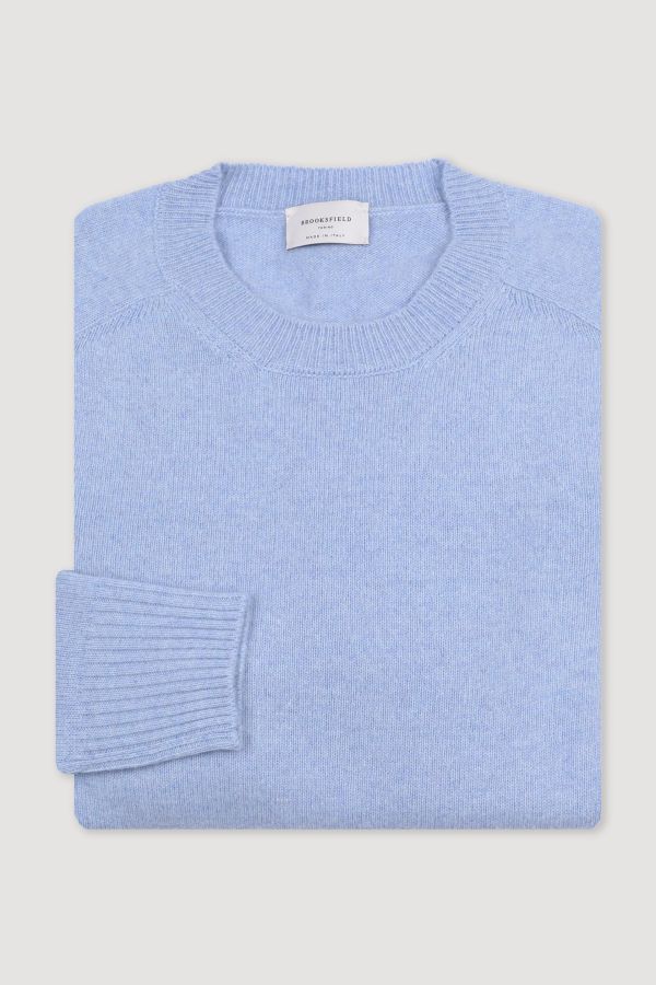 Sweater, crewneck, cashmere