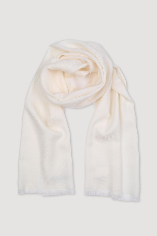Fringed scarf