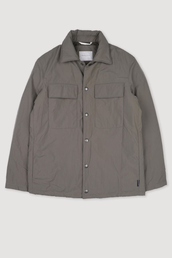 Padded overshirt jacket