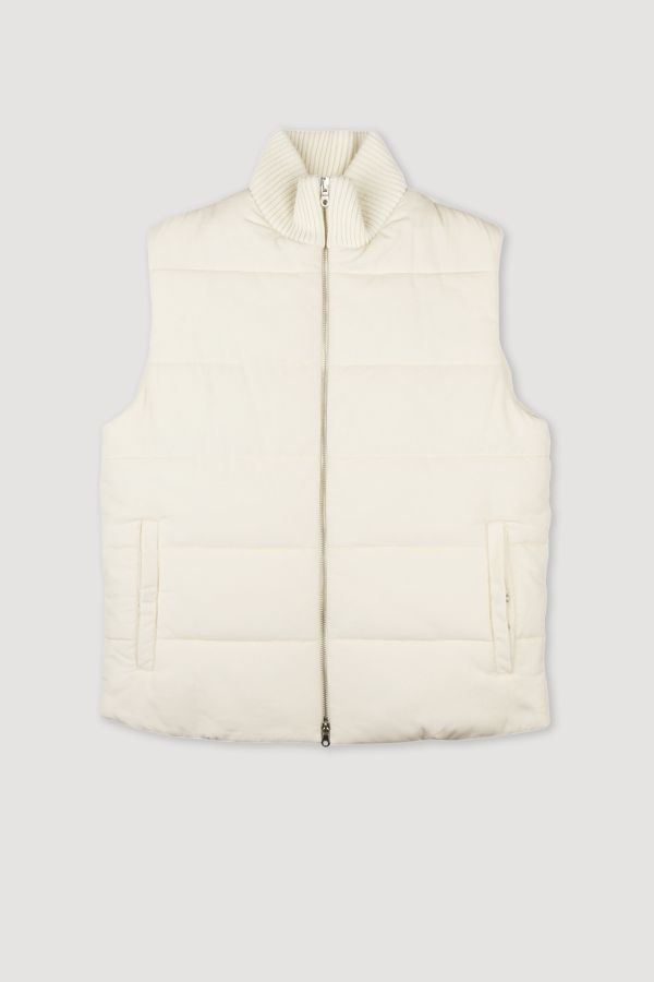 Padded vest jacket