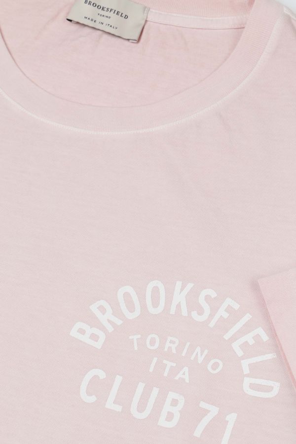 T-shirt con stampa logo