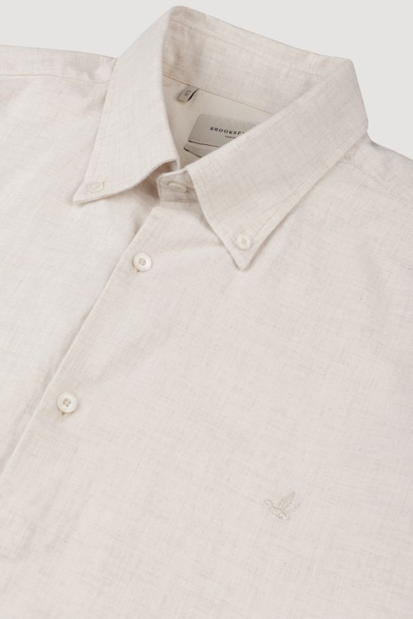 Button down collar shirt, slim fit