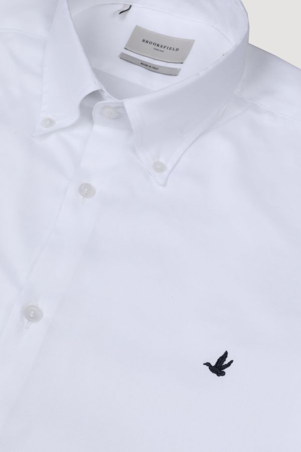 Button down collar shirt, slim fit