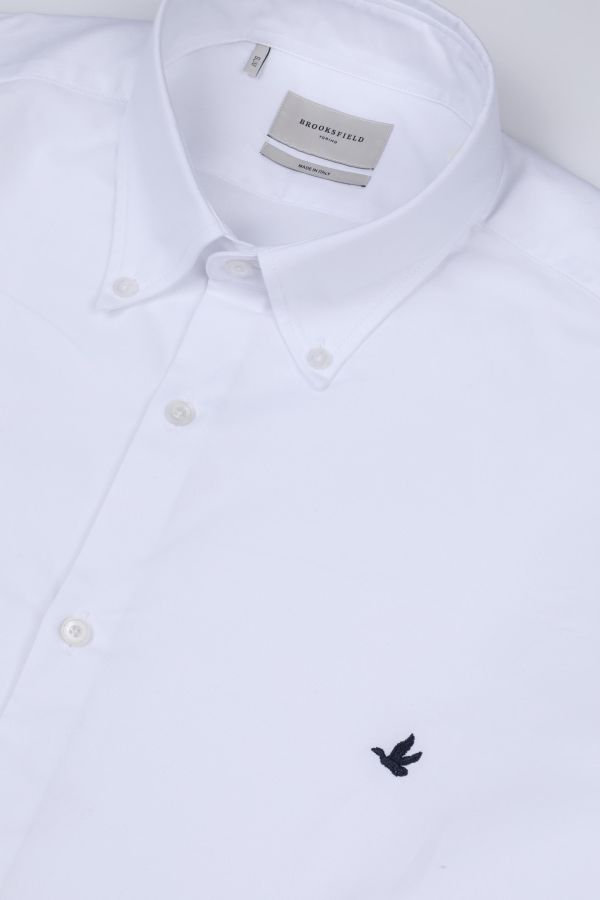 Button down collar shirt, slim fit