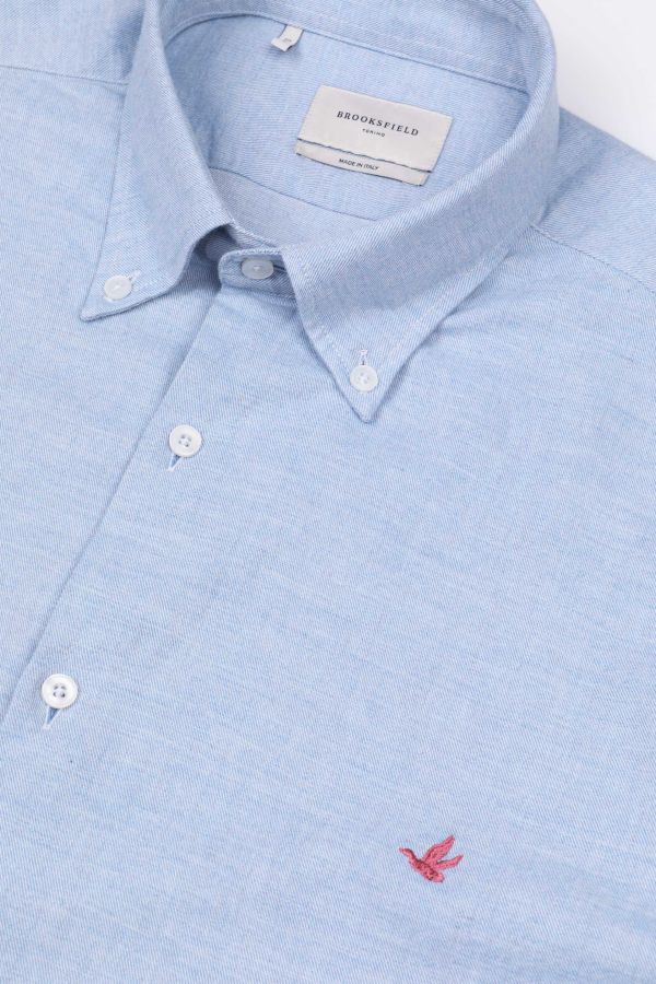 Button down collar shirt, slim fit
