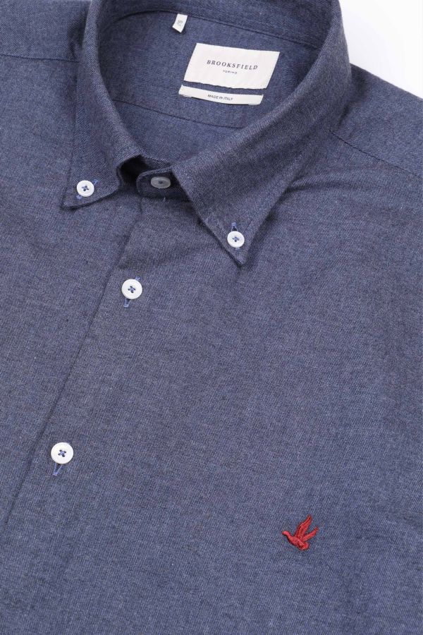 Button down collar shirt, slim fit