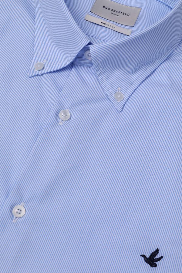 Button down collar shirt, slim fit