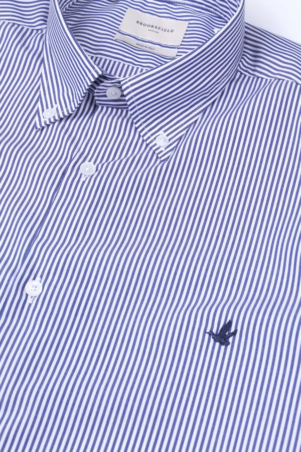 Button down collar shirt, slim fit