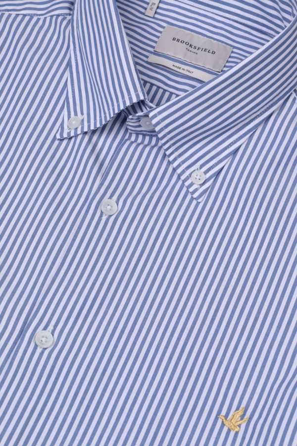Button down collar shirt, slim fit