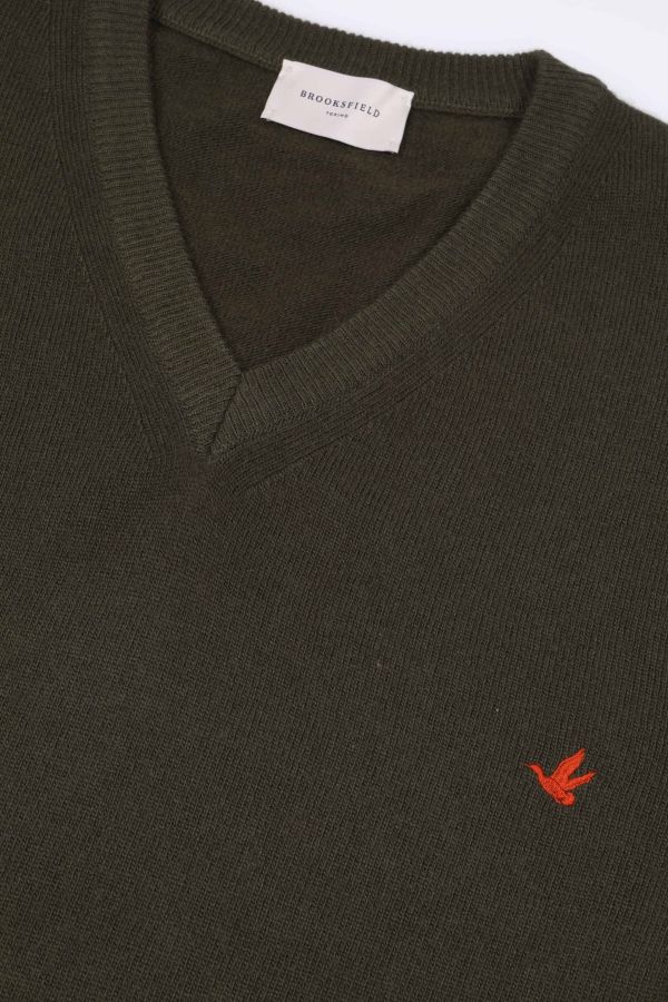 V neck sweater