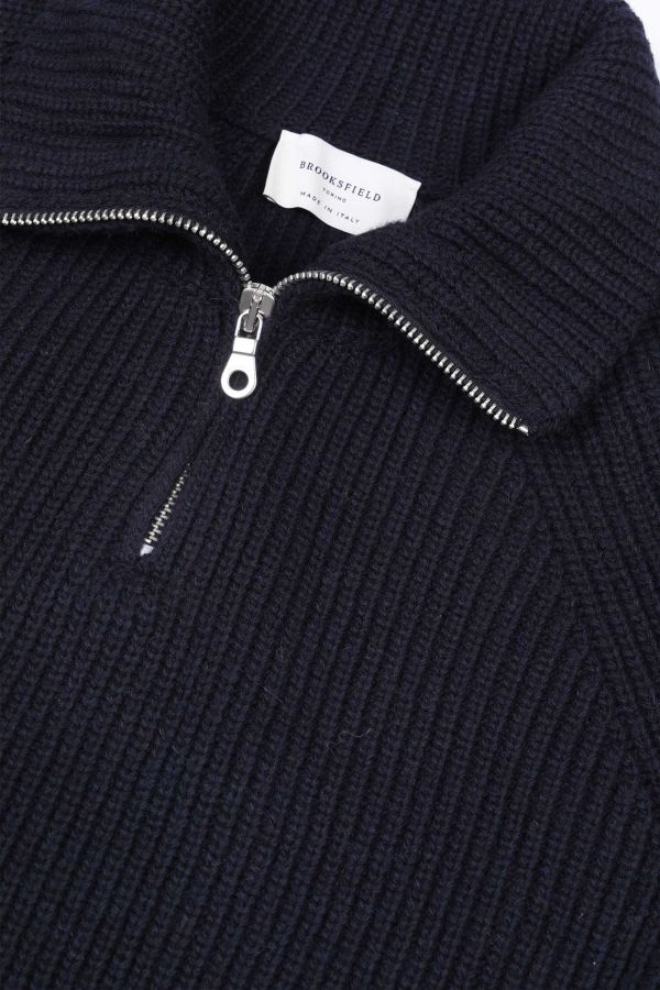 Half-zip sweater