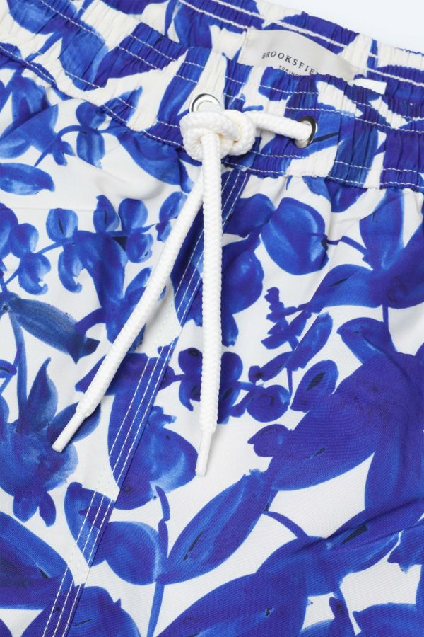 Printed swim shorts