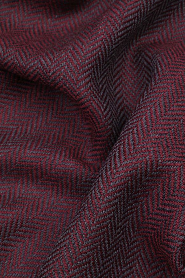 Fringed scarf