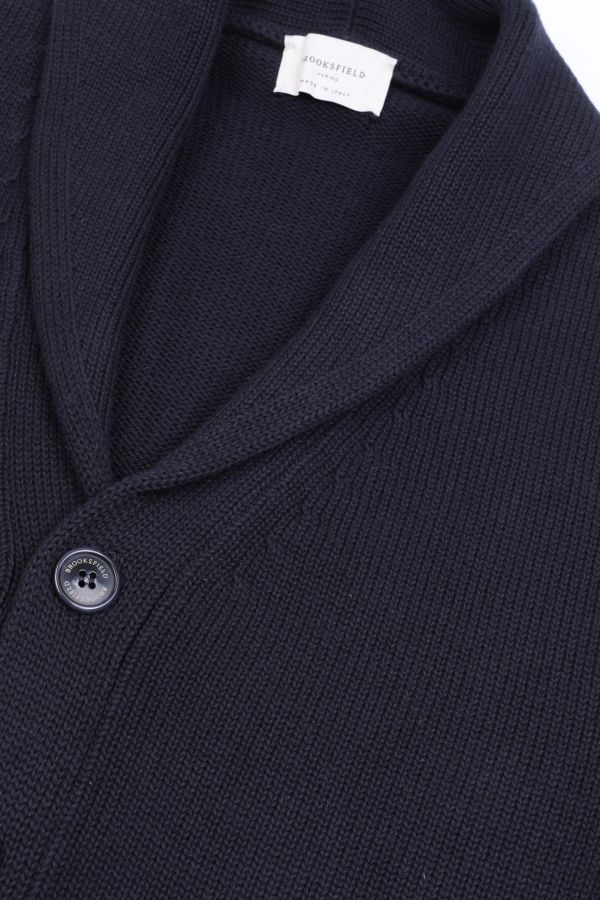 Shawl collar cardigan